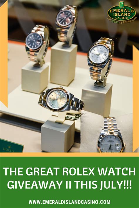 rolex giveaway 2015|Rolex sweepstakes.